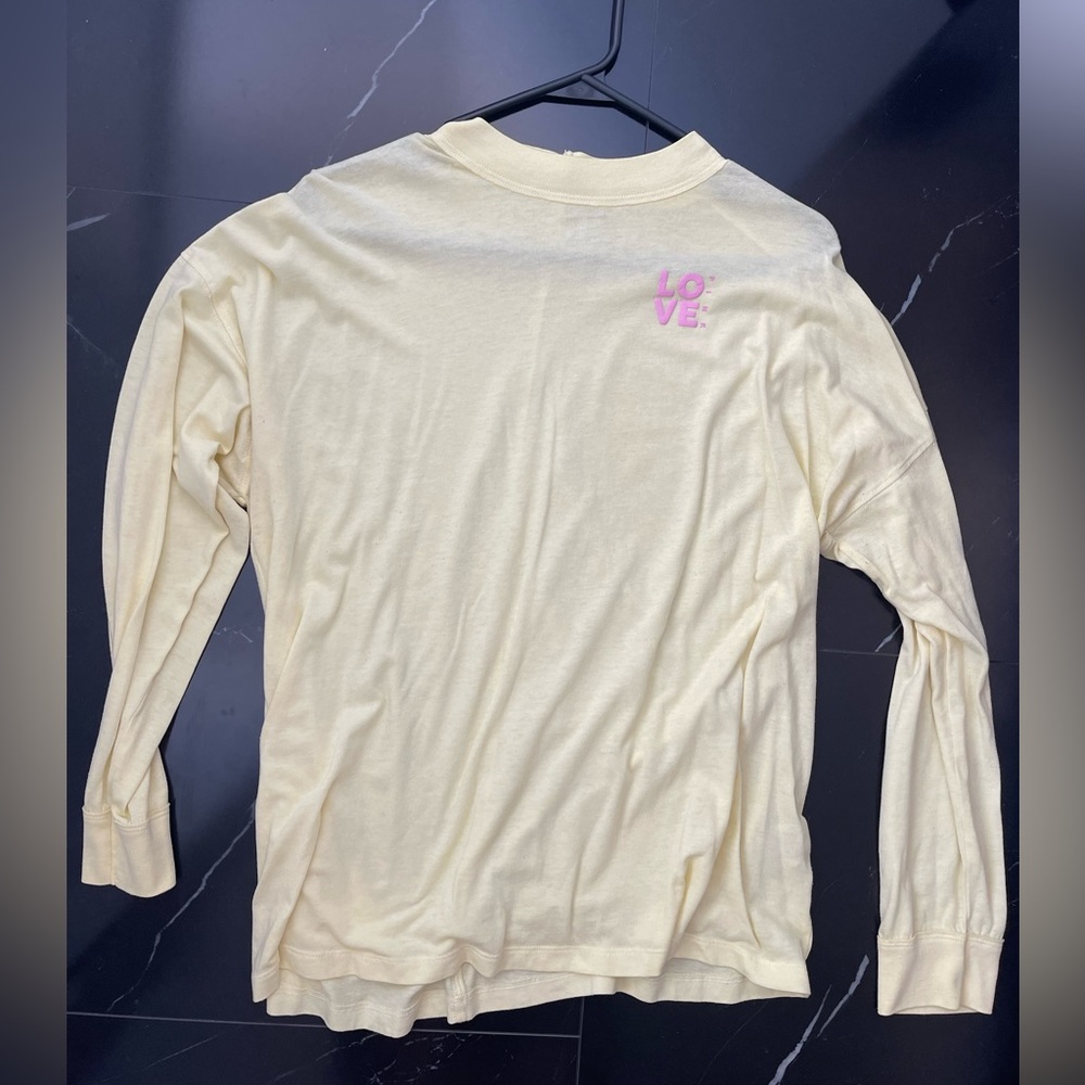 Yellow VS PINK long sleeve shirt